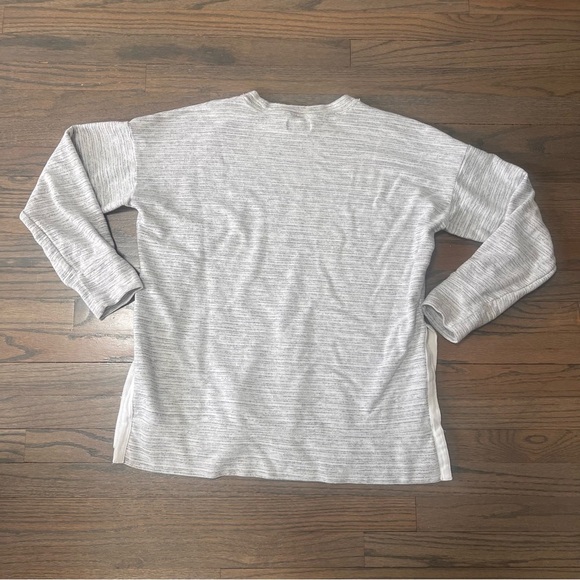 Aerie Oversized Split Hem Crewneck Cotton Blend Sweatshirt Women’s Small - Picture 8 of 8